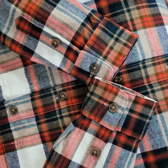 J. Crew Sherpa Lined Oversized Plaid Flannel Shacket - Picture 11 of 16